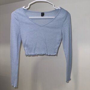 SHEIN long sleeve crop top